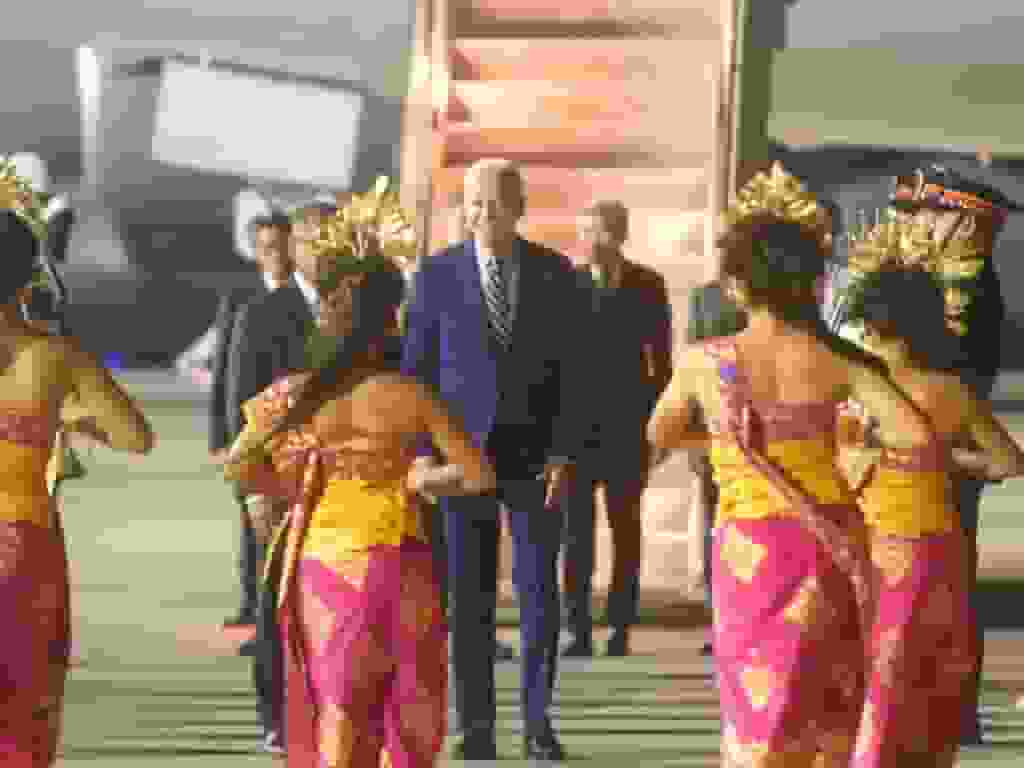 Joe Biden Arrives in Bali for G20 Summit